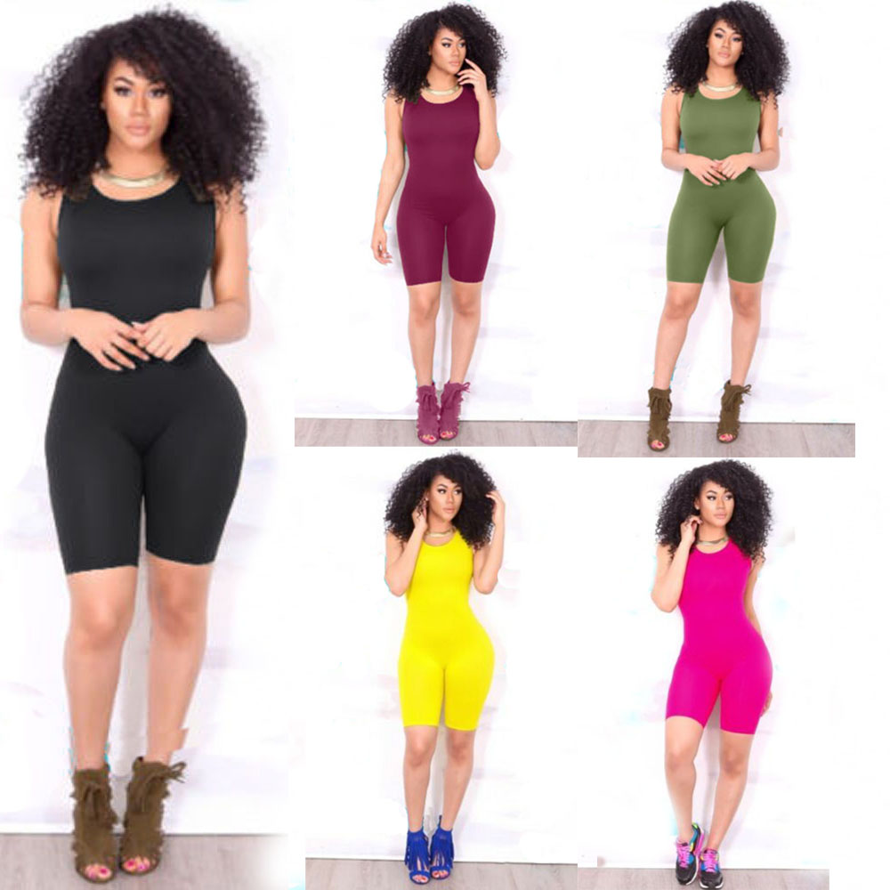 one piece shorts bodysuit