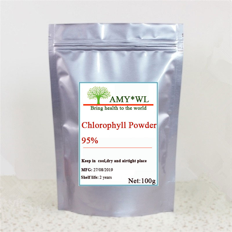Organic Plant Extract Pure Chlorophyll Powder 95Nail Glitter