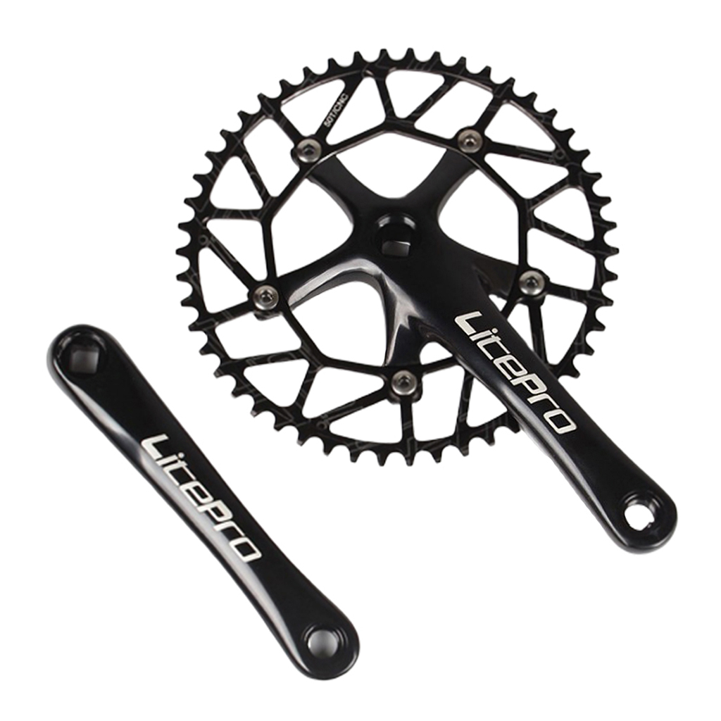 Road Bike integrated Crankset crank arm 170 BCD130 BB Chainring 45//47//53//56//58T