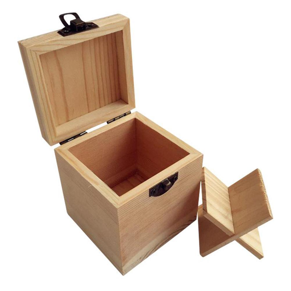 mini wooden storage box