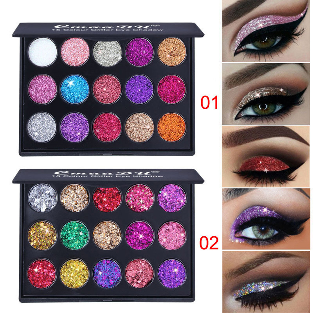 glitter eye shadow palettes