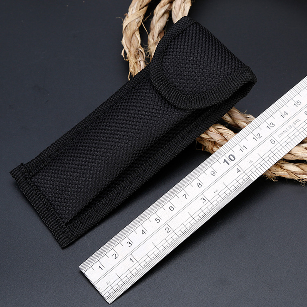Cuchillo al aire libre bolsa de cinturón de bucle de Bolsillo Funda Funda Estuche Herramienta Cintura titular 1pc