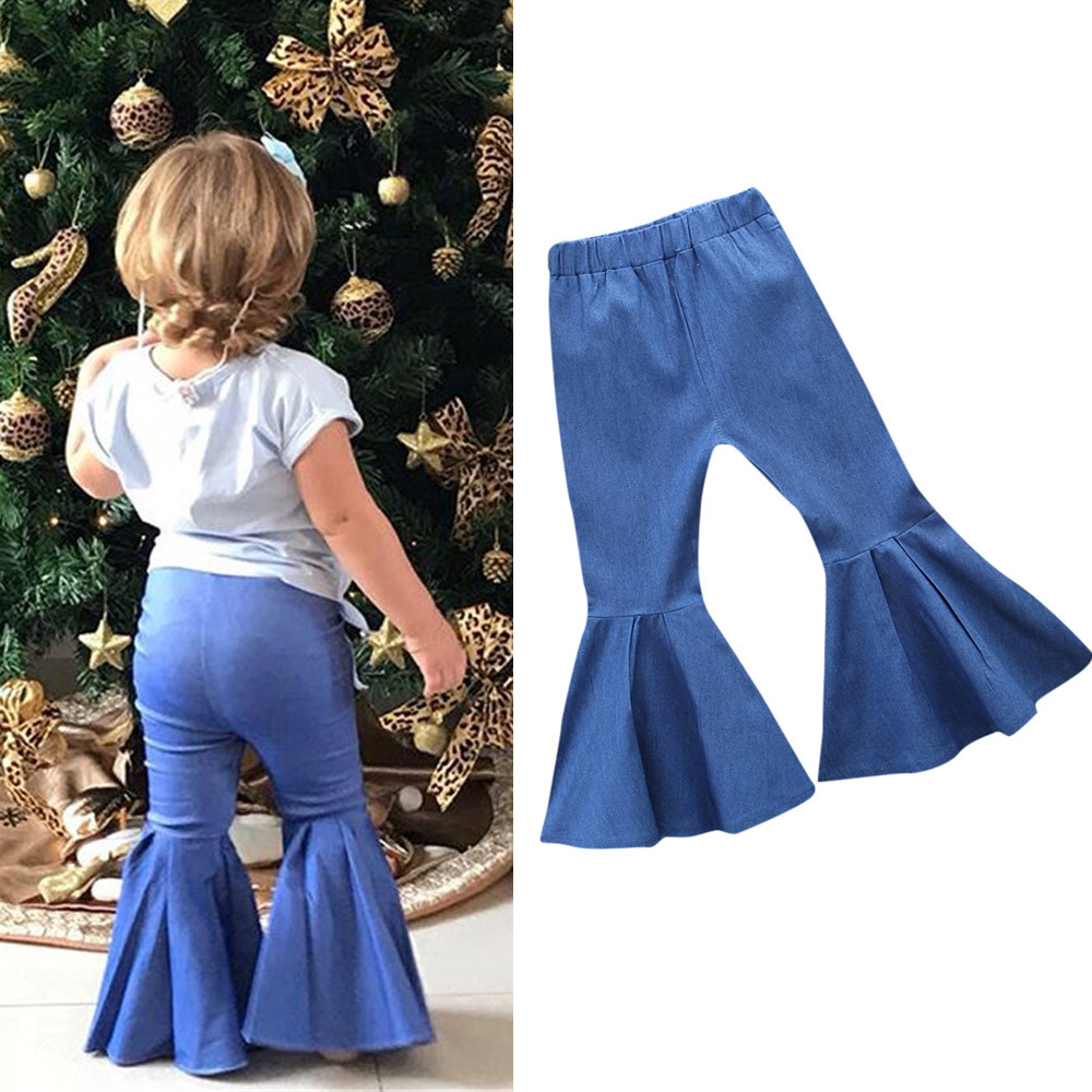 baby girl flare pants