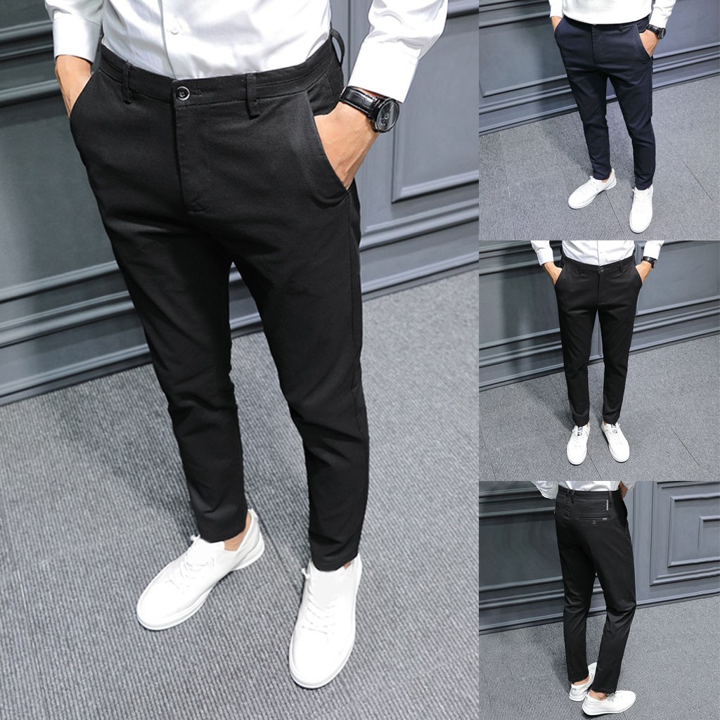 men's business casual joggers