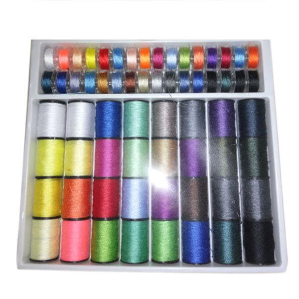Conjunto De Coser Multi Pack multicolores Multicolor 24 Agujas y Carretes De Algodón
