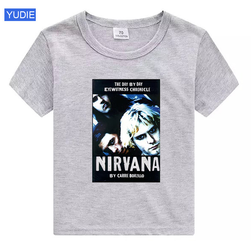Camiseta De Moda Para Ninos Camisetas De Moda De Nirvana Camisetas De Cobain Playera De Verano Para Bebes Ropa De Disfraz Para Ninos Grandes 2020 Camisetas Aliexpress
