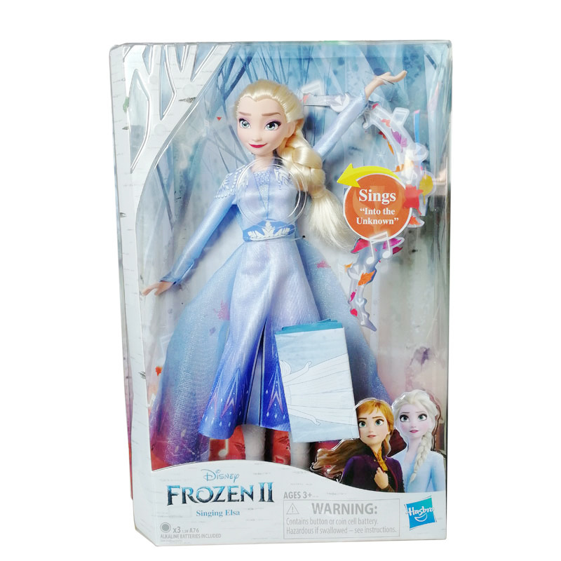 muñeca elsa frozen que canta