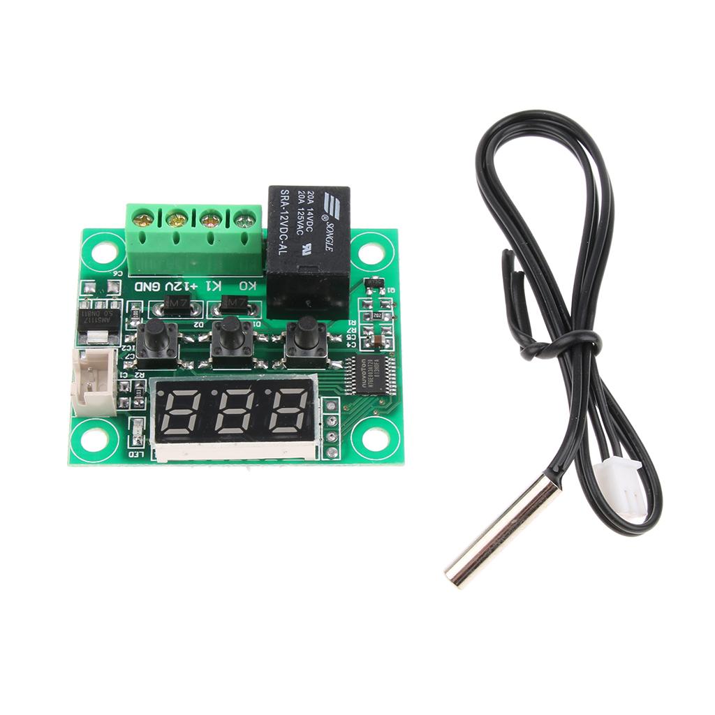ToToT XH-W1209 Thermostat Temperature Control Switch 50-110 Degree Digital LED Display DC 12V Mini Temp Control Switch Board