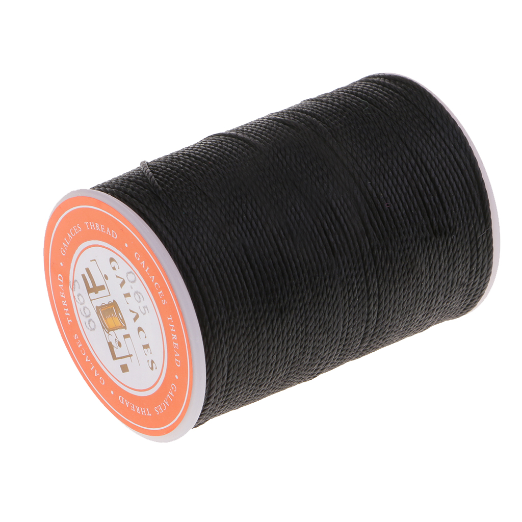 Description Picture 3 of itemStrong Polyester Leather Sewing Waxed Thread For Repair Shoes Clothes 0.65mm