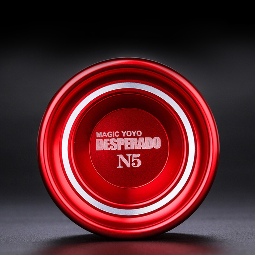 Red N5 Professional Alloy Yoyo Concave Bearing Spin Ball