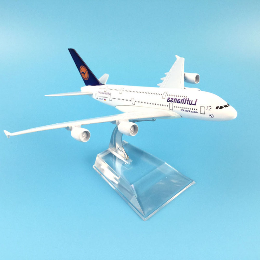 lufthansa airplane toy