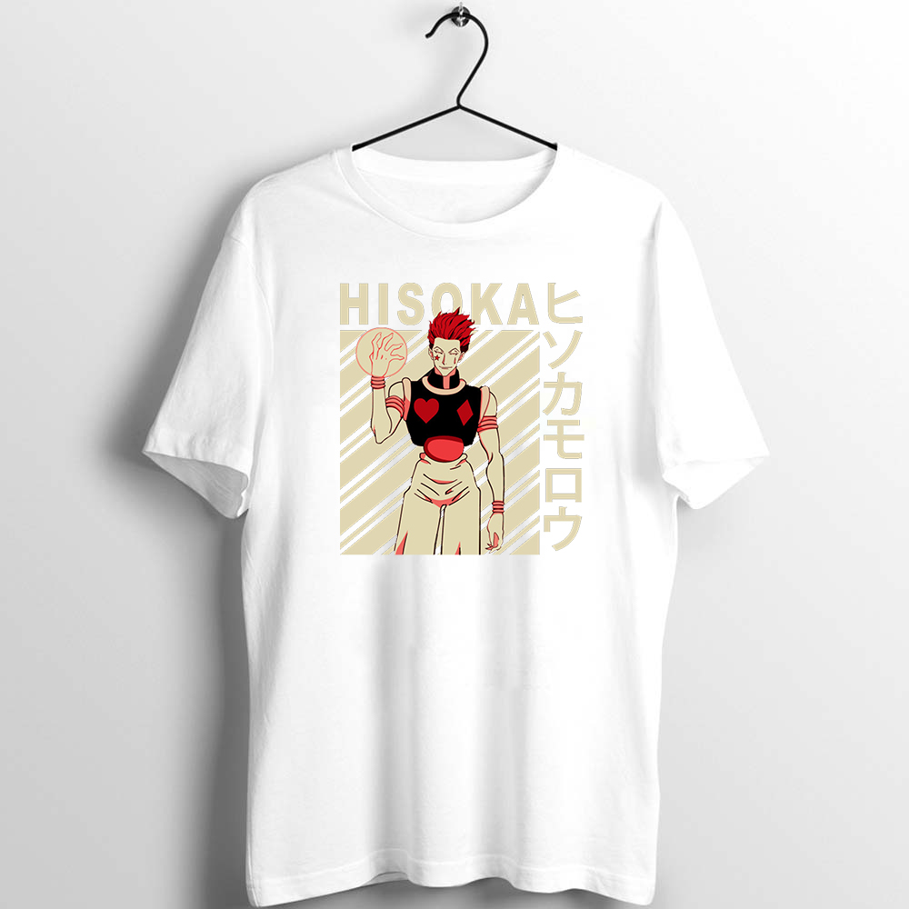 Unisex Hisoka Anime Print T Shirt Basic White Color Casual Short Sleeve Cartoon T Shirt Top Tees For Summer Aliexpress