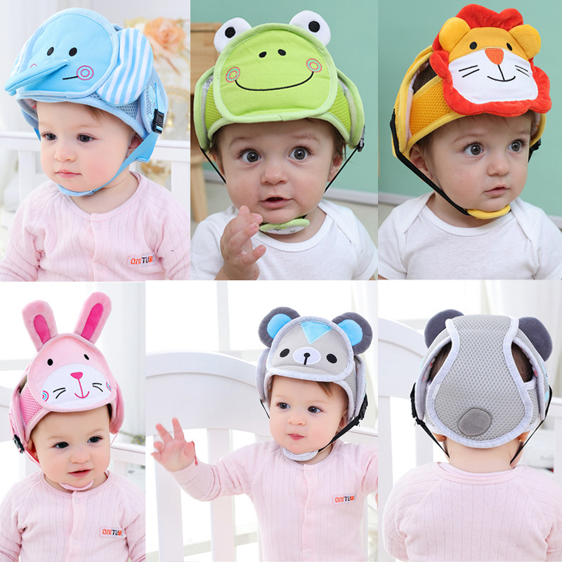 Infant Baby Toddler Safety Head Protection Helmet Kids Hat For Walking Crawling 