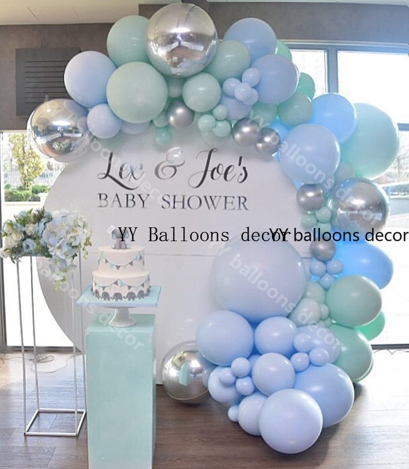 baby shower balloon garland