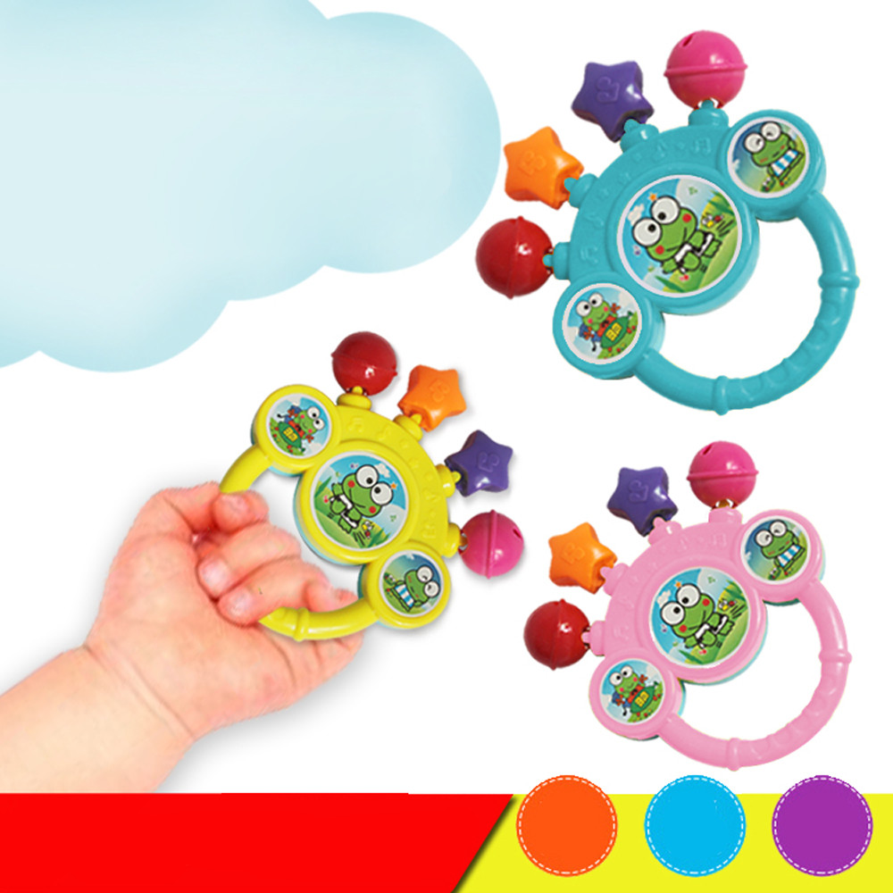Baby Toys For Newborn Juguetes 0-12 Months Hand Bell Brinquedo Para Bebe Stro 1 