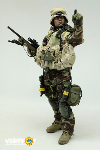Veryhot 1/6 Scale Action Figure Sniper in Jungle Uniform VH1010 Whole Set 