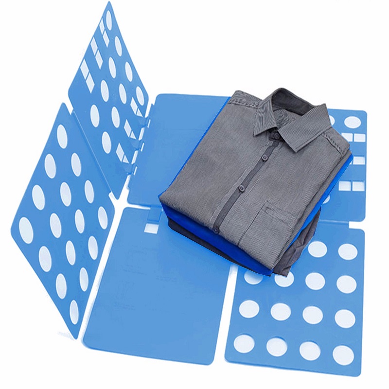 GREEN Adjustable Clothes Folder Board T-Shirt Flip Fold Closet Laundry Organizer 