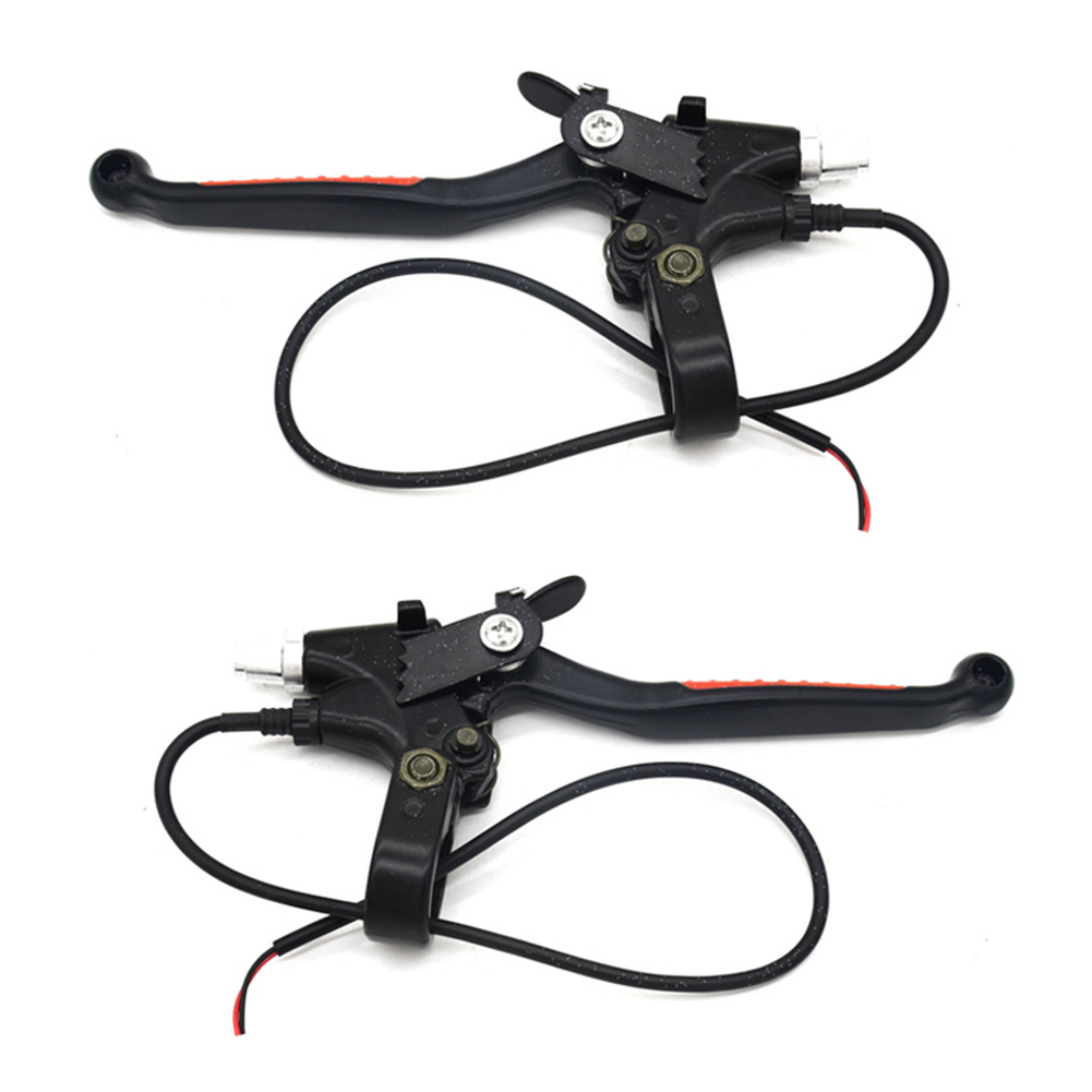 1 Pair Aluminium Parking Power Cut Electric Bicycle Left Right Brake