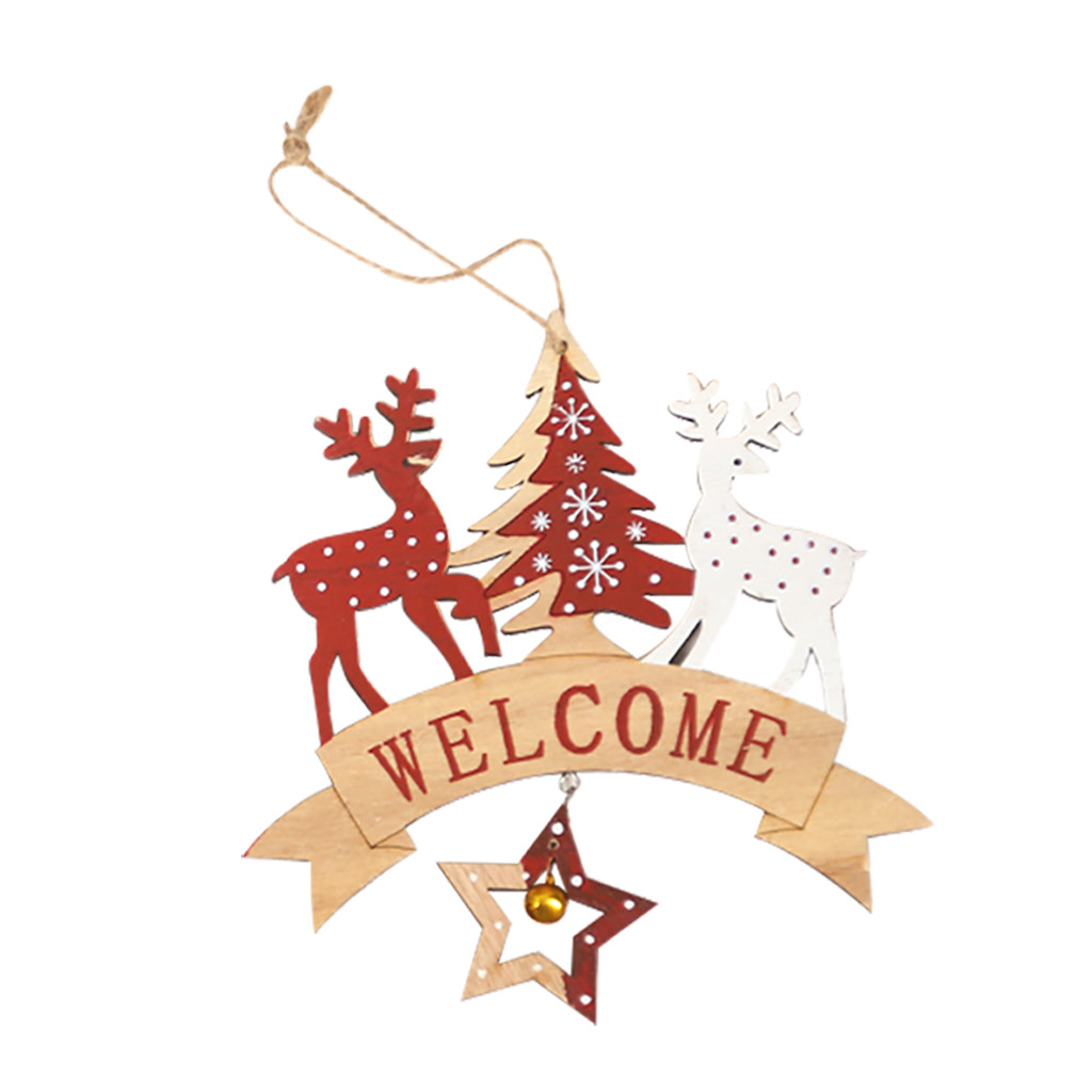 christmas tree ornament wooden pendant new arrival wooden