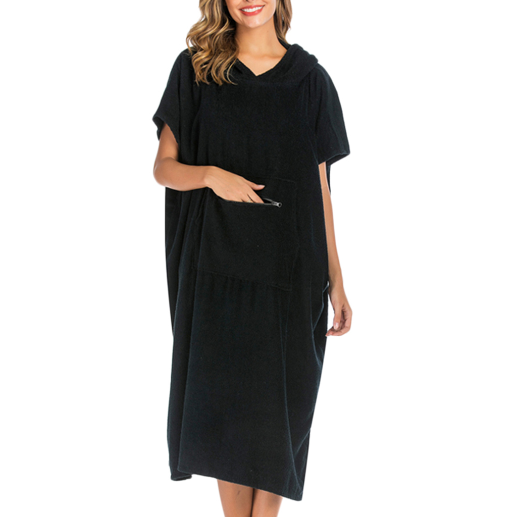 poncho towel womens