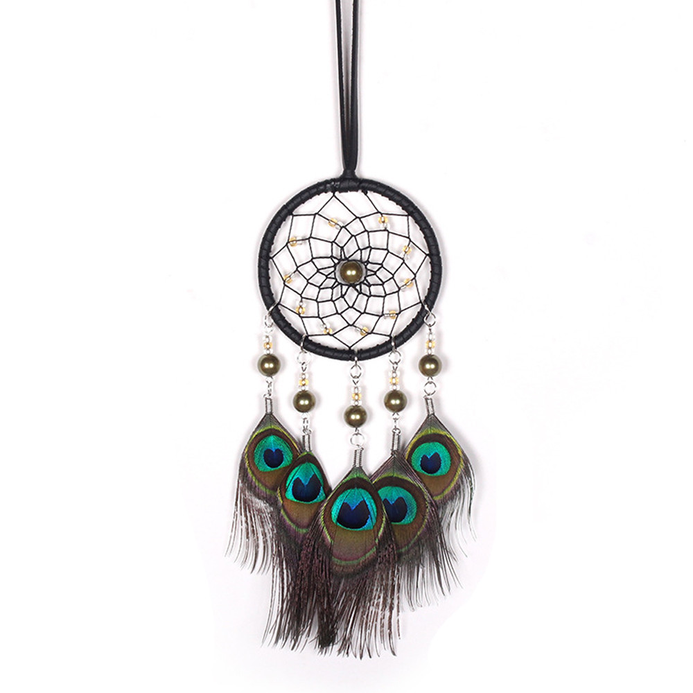 Feather Dream Catcher Car-Wall Home Hanging Handmade Decoration Ornaments