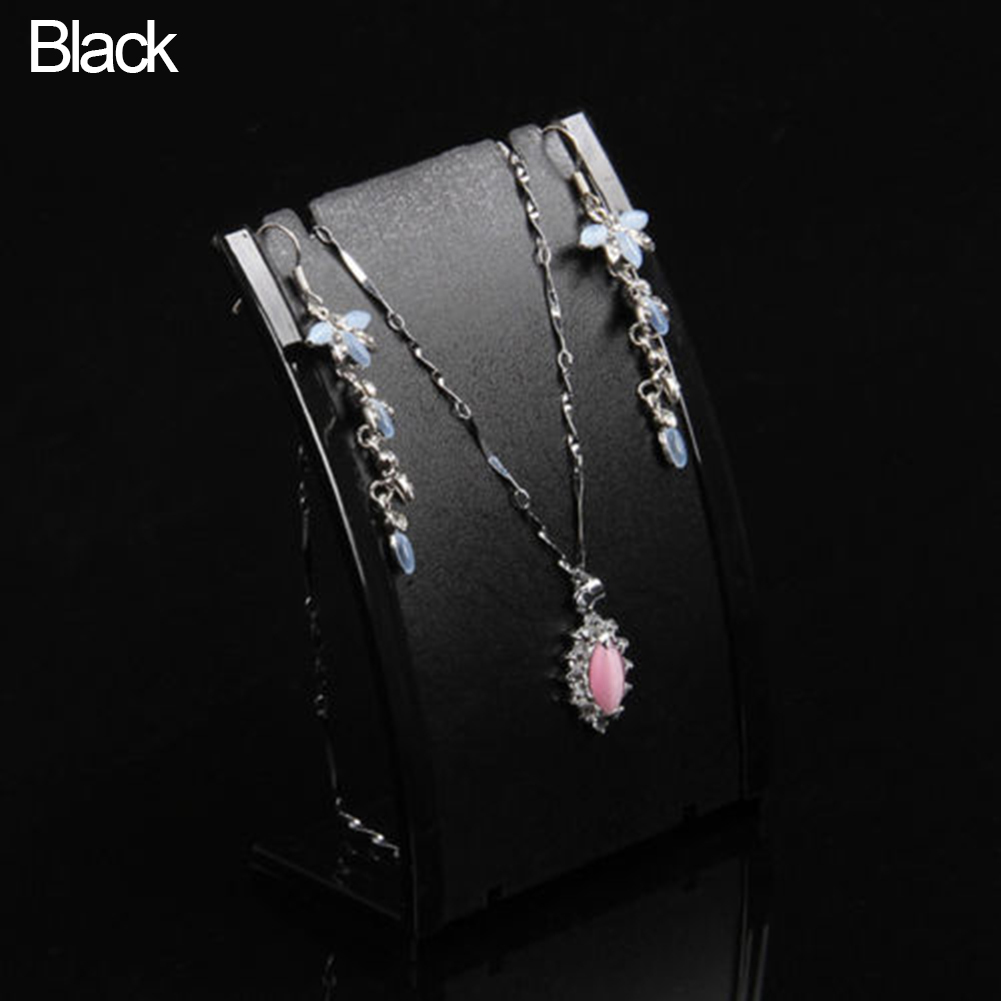 Details about  / Pendant Necklace Chain Earring Jewelry Bust Mini Display Holder Stand Showcase
