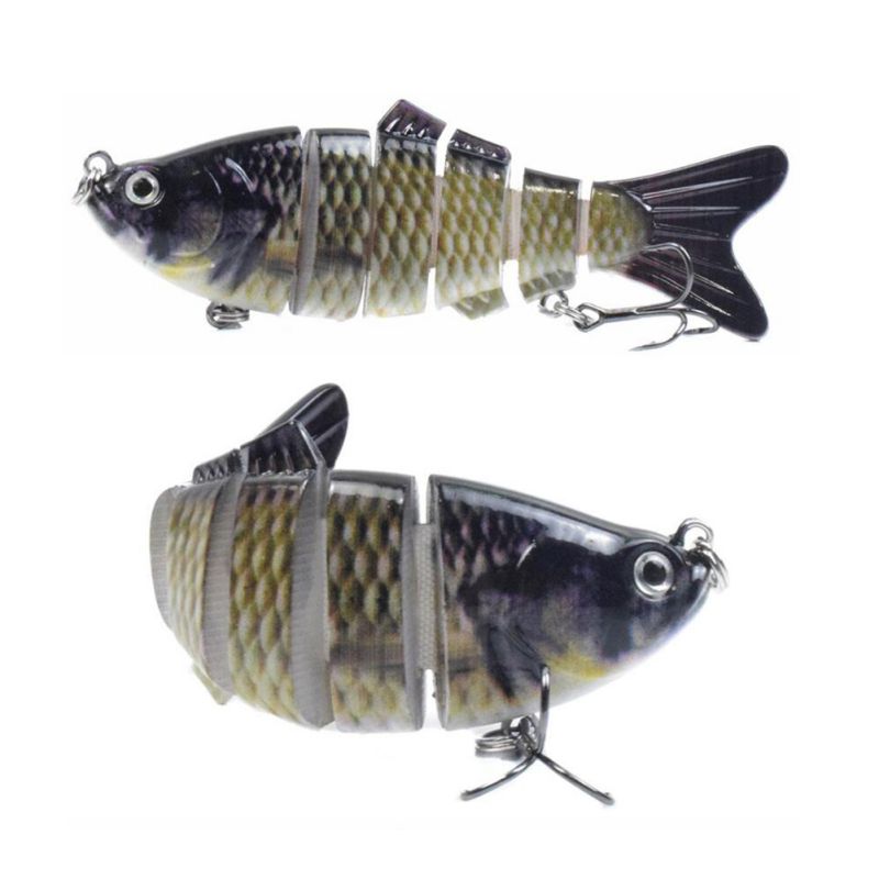 10cm 16.5g Multi-section Lure With Ring Beads Simulation Luya