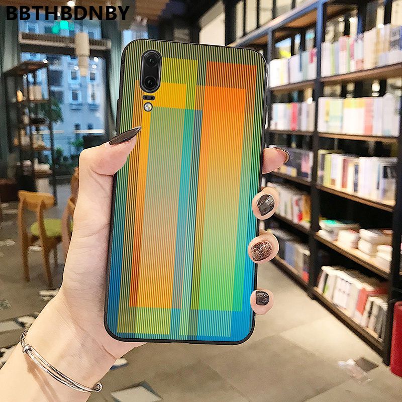 For huawei P30 Wood grain