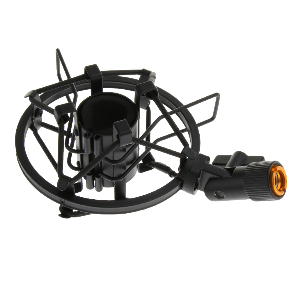 Description Picture 2 of itemMicrophone Metal Shockmount Clip Holder For Computer Condenser Mic Studio Sound Recording
