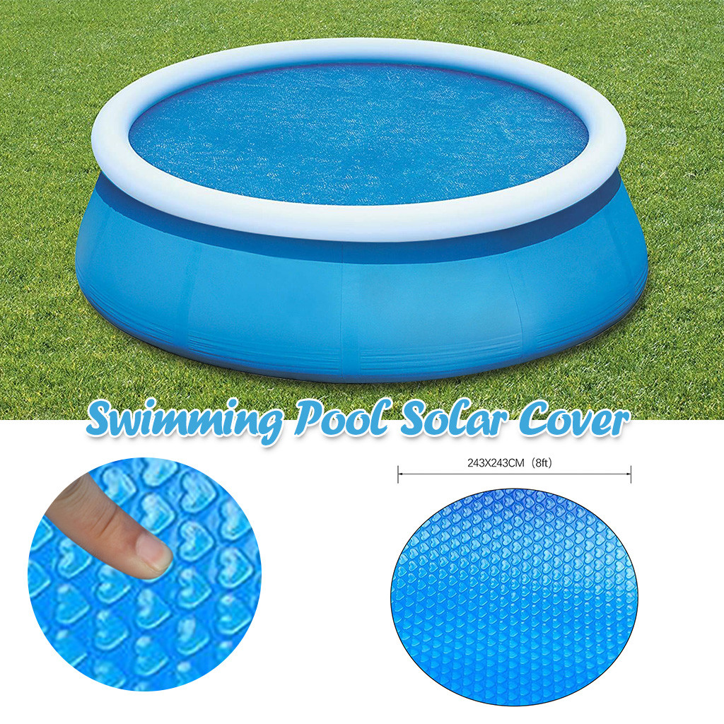 15ft Pool Covers Solar Protector for Above Ground Protection Swimming Pools set 