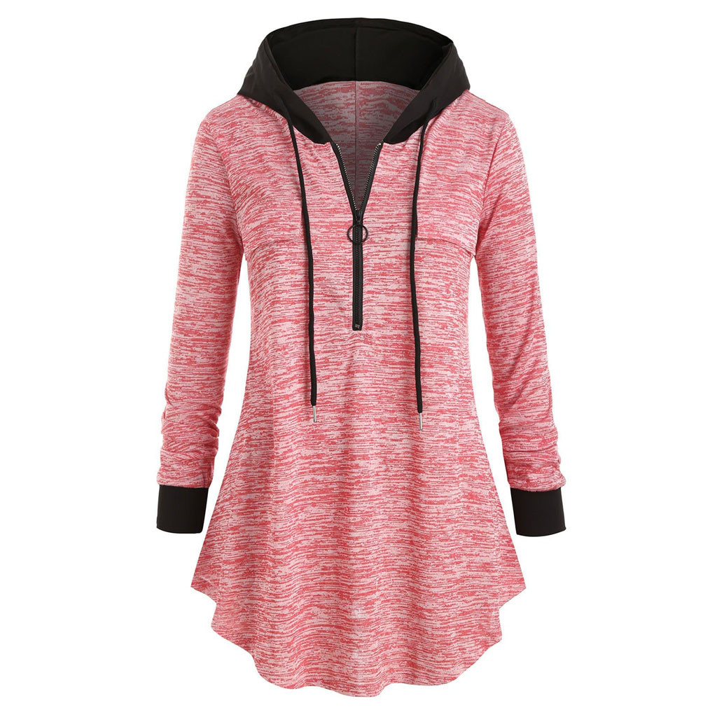 plus size hooded tunic