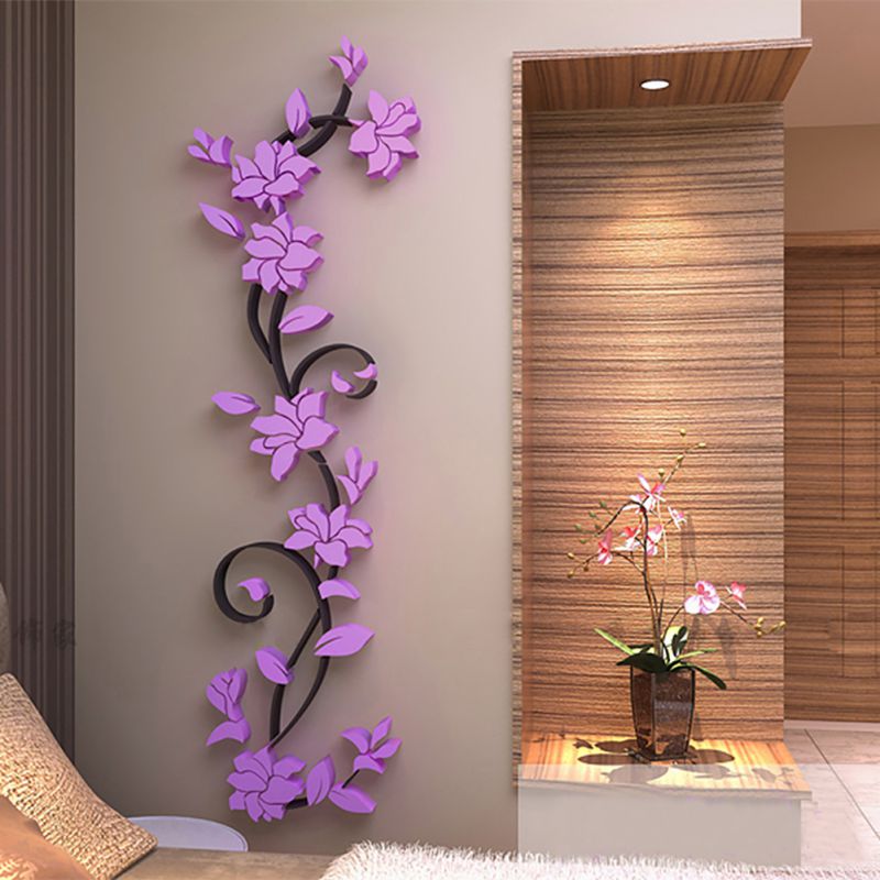 3D Tree Mirror Wall Sticker Removable DIY Art Decal Home Decor Mural Acrylic GB 