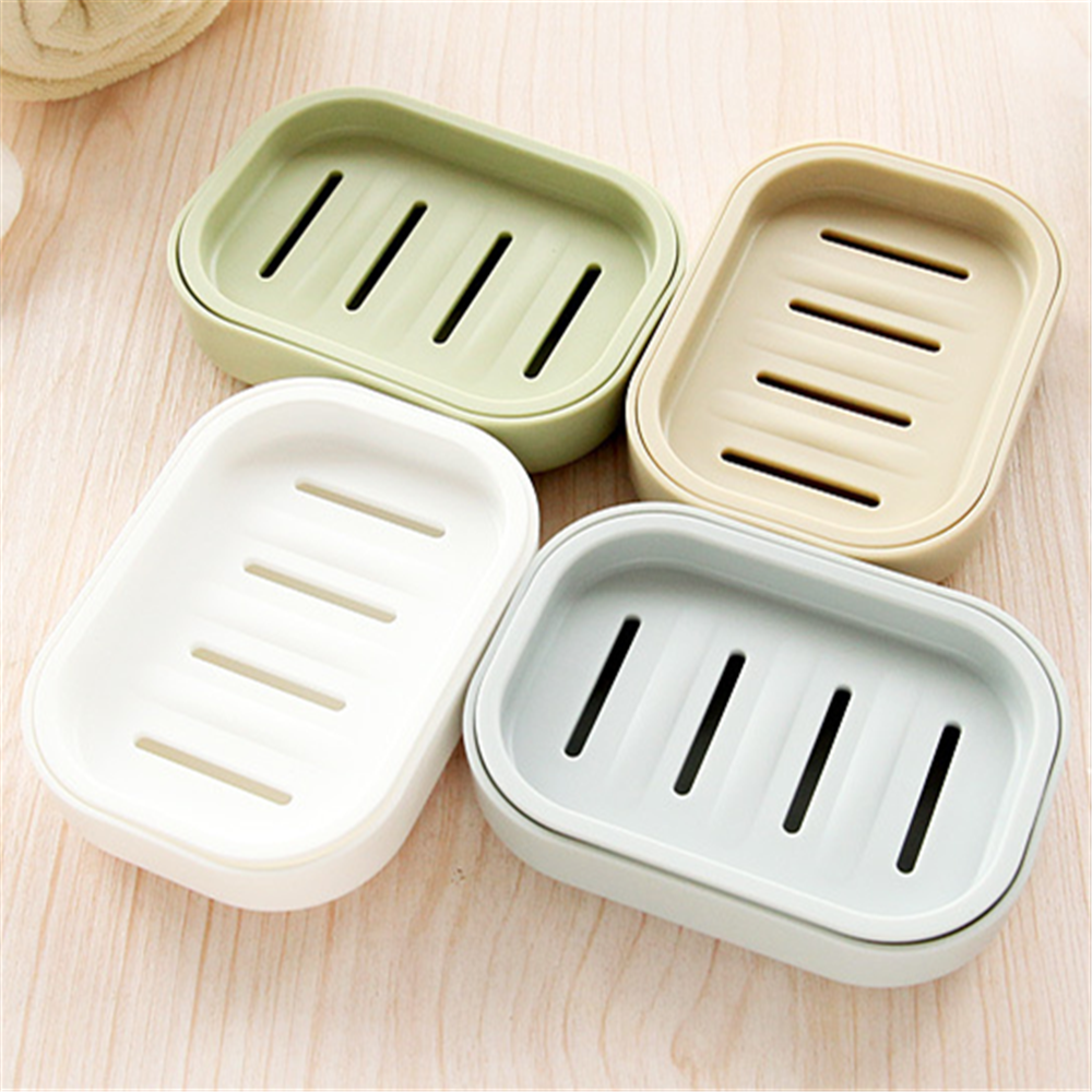 Bathroom Dish Plate Case Home Shower Travel Hiking Holder Container Soap Storage Box 