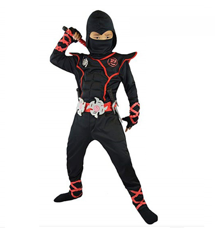 Ninja Kostum Ninjago Cosplay Assassins Party Muscle Anzug Samurai Ninja Madchen Krieger Stealth Purim Kinder Kleidung Sets Boys Costumes Aliexpress