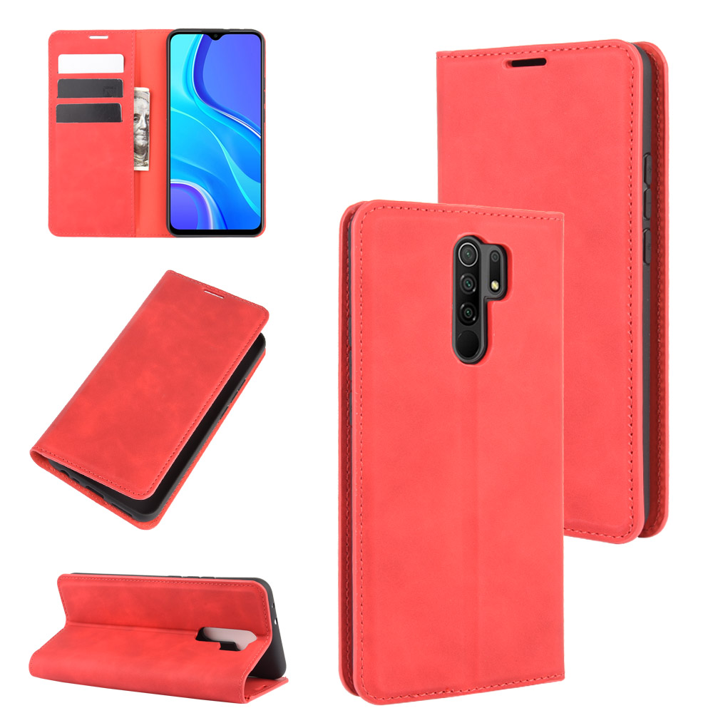 Chumdiy Pu Leather Wallet Case With Magnetic Closure For Xiaomi Redmi 9 Worldwide Fast Shipping 2366