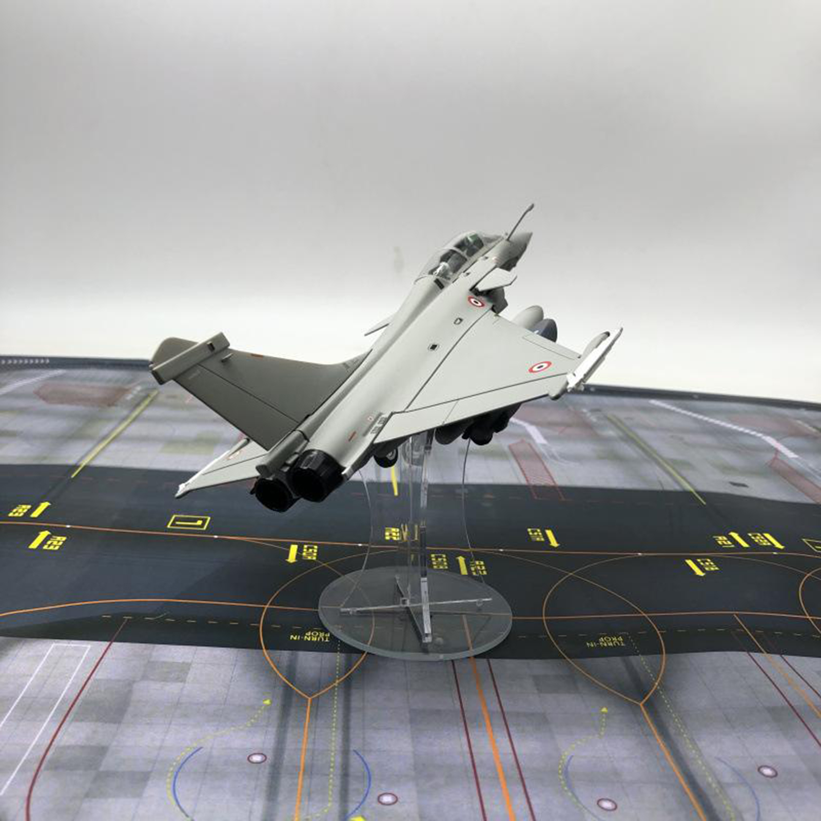 1/72 Diecast Model Scale Dassault Rafale France Fighter Aircraft Decoration New 