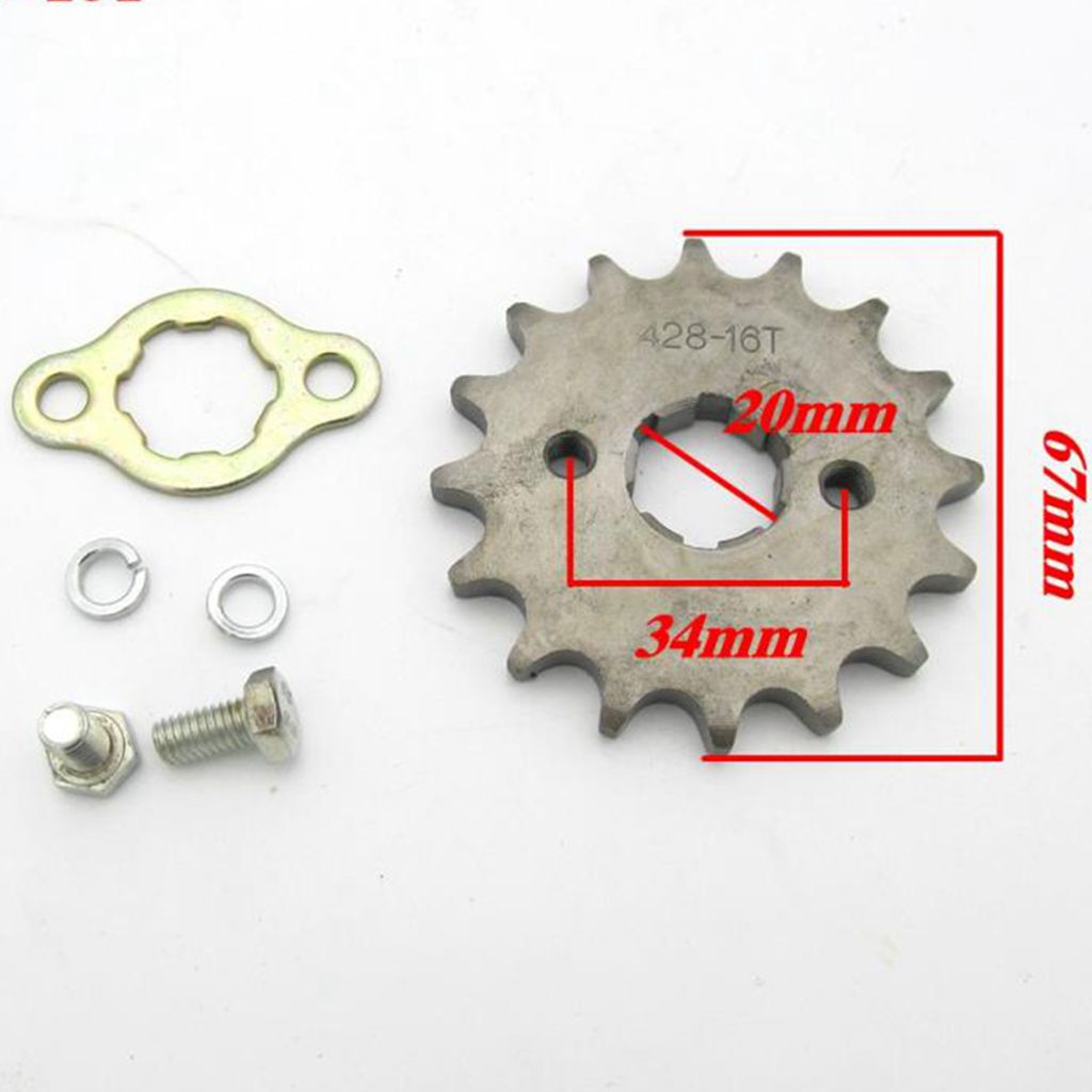 pit bike front sprocket