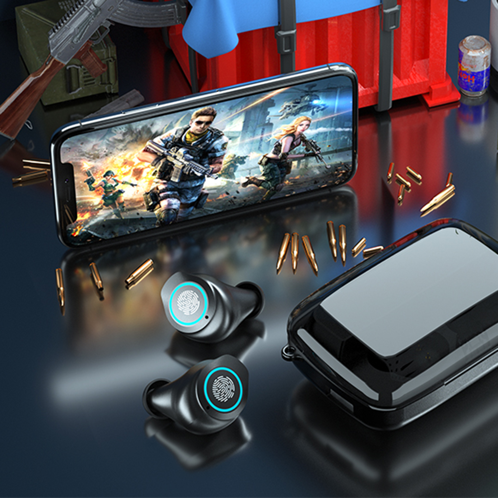 New V5.1 Wireless In-Ear Earphone M17 TWS Wireless Bluetooth Headset