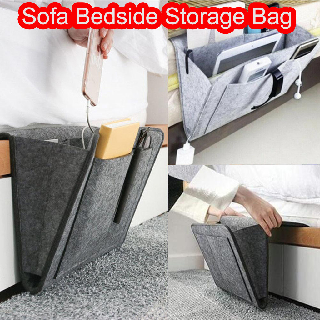 THEE Hanging Storage Armrest Chair Desk Sofa Slipcovers TV Remote Controller Holder Organizer Bag Cabinet Pouch