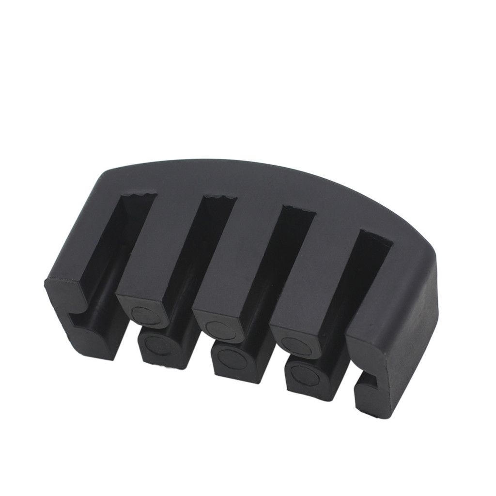 1pc Black High Quality Heavy Rubber Cello Practice Mute Rubber Mute XFG 