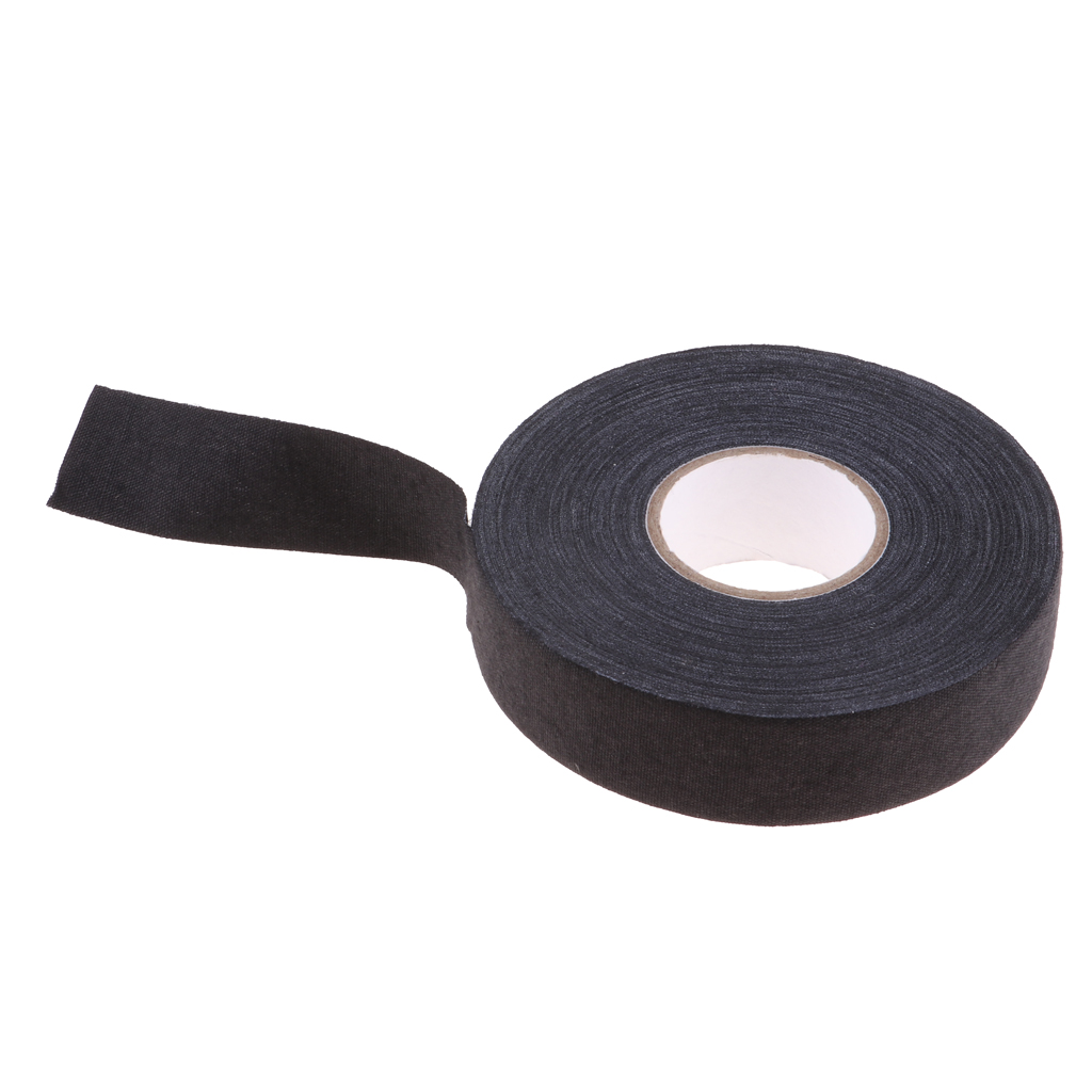 Roll Ice Hockey Stick Blade Tape Sleeve Wrap Protector White Black 1''x 25yd 