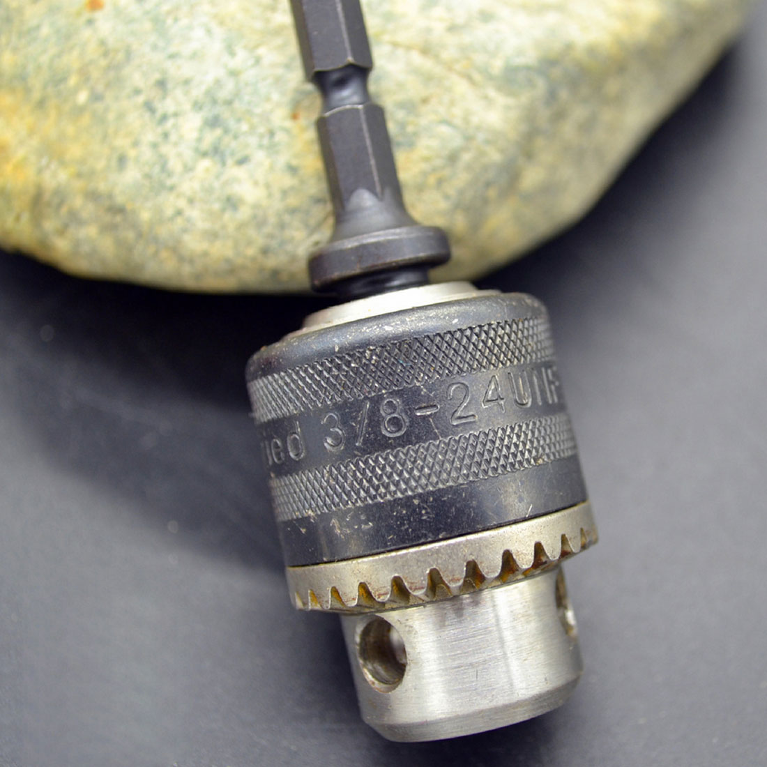 New 1/4"Hex Shank Adapter Thread Screw for Drill Chuck 6mm,10mm,13mm 3/8"-24UNF 