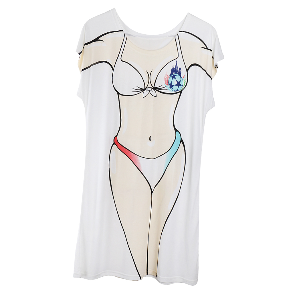 Novelty Young Girl 3d Print T-shirt Women's Fashion Cover-Ups Swimwear Bikini Hen Night Pajama Oversize T-Shirt Tee Novelty Young Girl 3d Print T-shirt Women's Fashion Cover-Ups Swimwear Bikini Hen Night Pajama Oversize T-Shirt Tee
