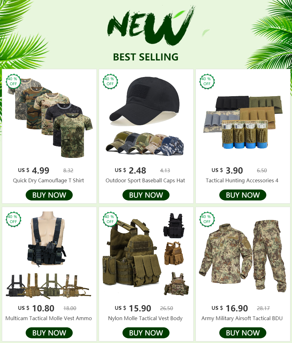 Description Picture 2 of itemOutdoor Hunting Pouch Ammo Gun Tactical Magazine Pouch Camo Dump Drop Paintball Molle Pouch Bag Airsoft Accessories Equipment