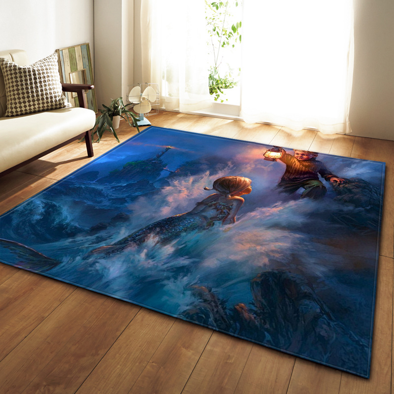 Stark House 3 NonSlip Floor Carpet,3d Digital Printing Teen's Carpet 80x150cm 