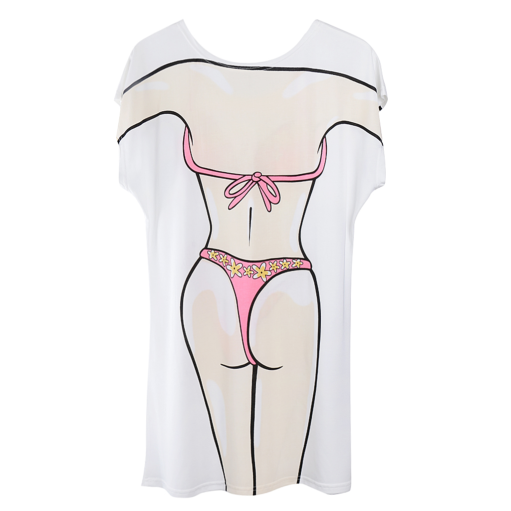 Novelty Young Girl 3d Print T-shirt Women's Fashion Cover-Ups Swimwear Bikini Hen Night Pajama Oversize T-Shirt Tee Novelty Young Girl 3d Print T-shirt Women's Fashion Cover-Ups Swimwear Bikini Hen Night Pajama Oversize T-Shirt Tee
