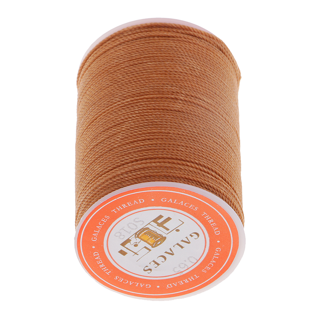 Description Picture 6 of itemStrong Polyester Leather Sewing Waxed Thread For Repair Shoes Clothes 0.65mm