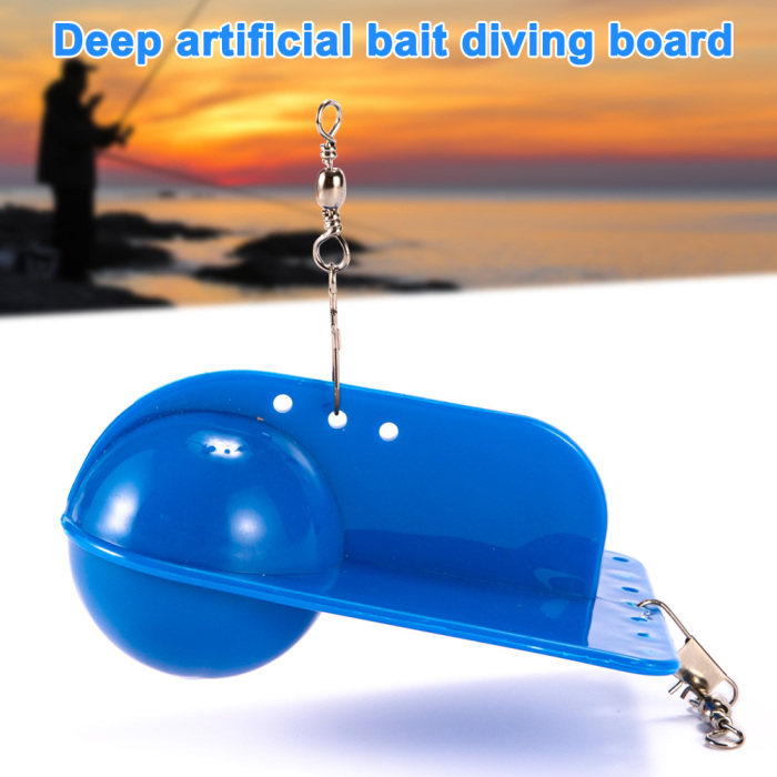 diving board fishing trolling adjustable weight deep artificial