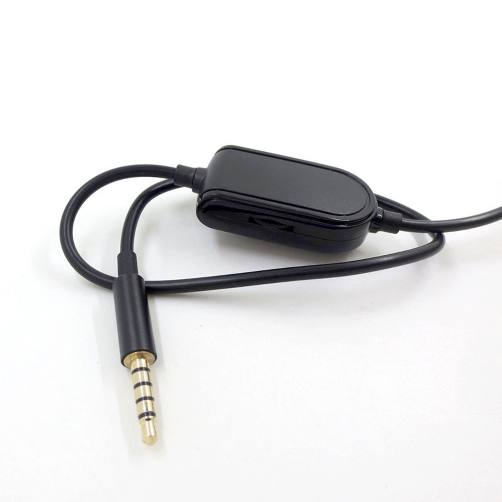 Headset para jogos, durável, substituição de cabo de áudio 3.5mm para