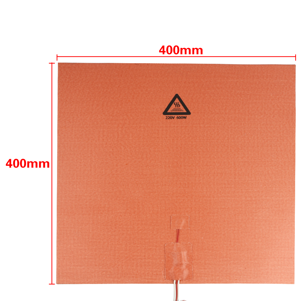 3D Printer Silicone Heated Pad 10x15cm Heating Plate Mat 220V 300W Heated Bed 